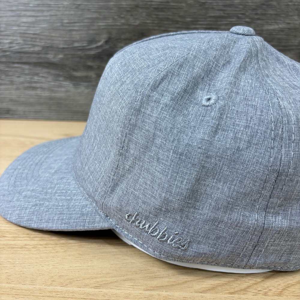 Chubbies Hat Cap Snap Back Gray Logo Outdoors Bea… - image 5